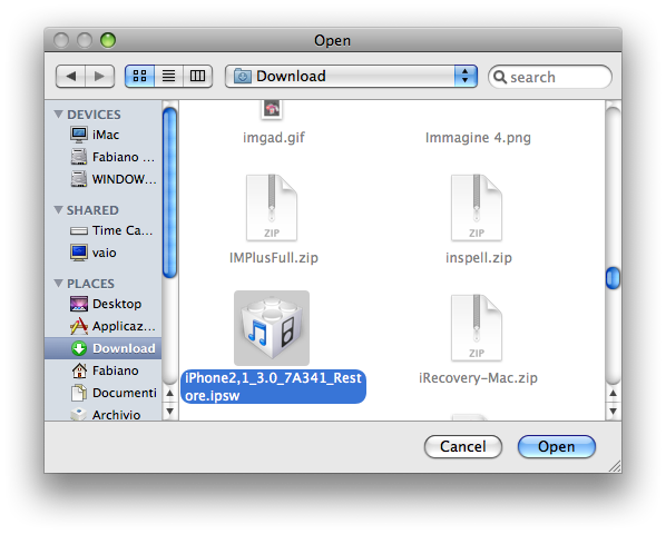 irecovery for mac os