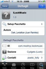 IMG 0147 160x240 Cydia   iLockMusic : un nouveau Cydget pour votre LockScreen