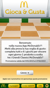 2013 01 11 11.55.28 160x284 Ogni giorno GRATIS un panino da McDonald’s con l’applicazione Gioca & Gusta