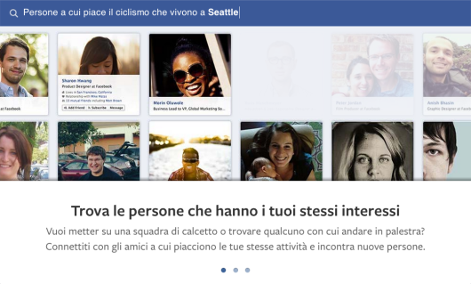 iSpazio facebook graph search