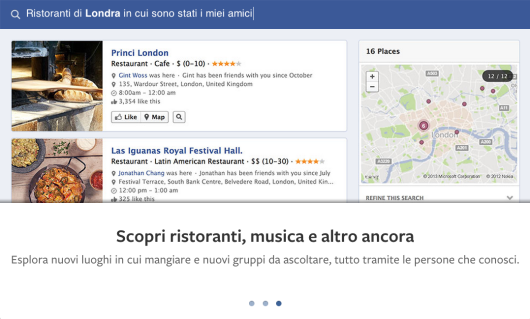ispazio facebook graph search 2