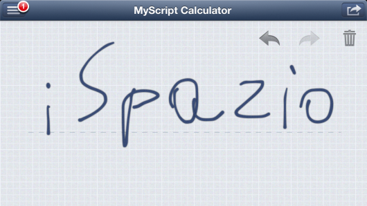 iSpazio-myScript Calculator-1
