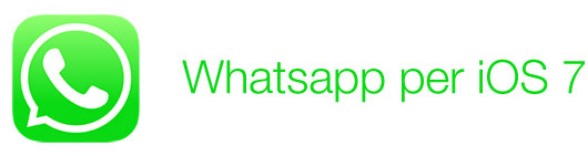 whatsapp per ios7