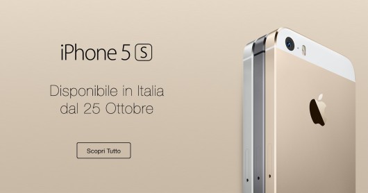 iphone 5s in italia 25 ottobre