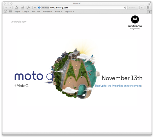 Moto-G-November-13-teaser-webpage