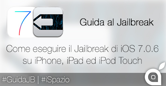 guida jailbreak ispazio ios 7.0.6