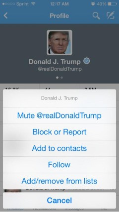 Twitter-mute-Donald-Trump