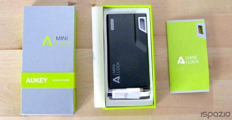 iSpazio-MR-Aukey-Mini Lock Powerbank-packaging