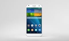 Huawei Ascend G7_Single_Silver Front Face_Hi res