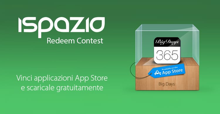 big-days-ispazio-redeem-contest
