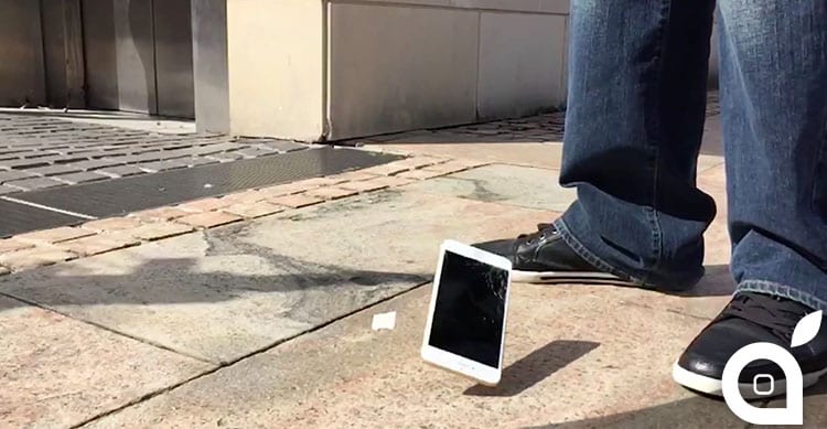 iPhone tecnologia anti caduta
