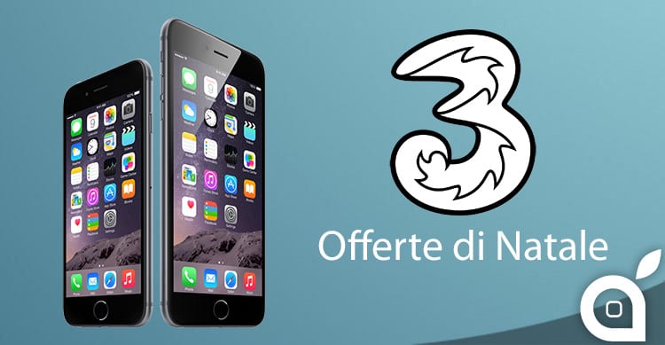 Immagini Natale Iphone 6.Ecco Le Offerte Di Natale Di 3 Italia Per Iphone 6 E Iphone 6 Plus Ispazio