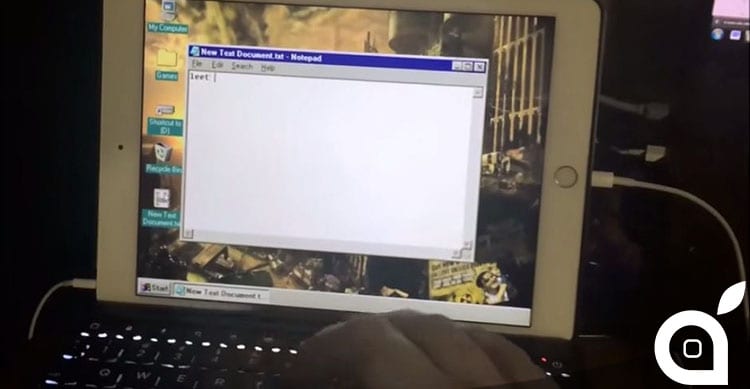 windows 98 su ipad air 2