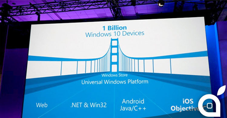 windows 10 invita gli sviluppatori android e ios