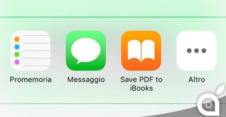 save pdf to ibooks