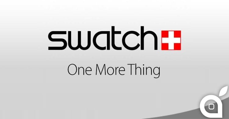 swatch one more thing