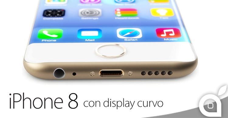 iphone 8 curved display