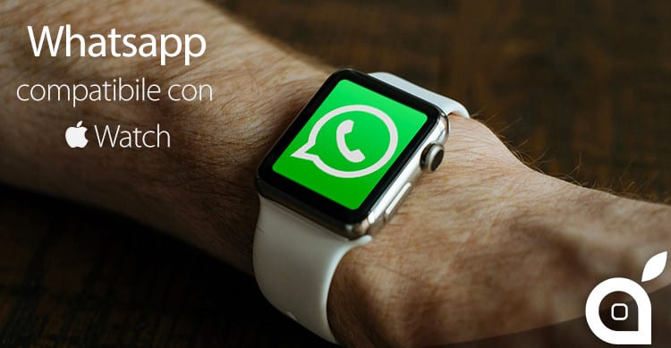 whatsapp compatibile con apple watch
