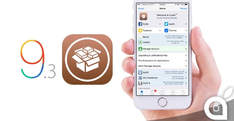 iOS 9.3 Jailbreak Cydia