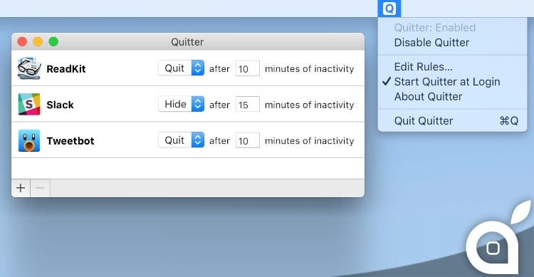 quitter for mac