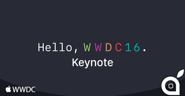 keynote WWDC16