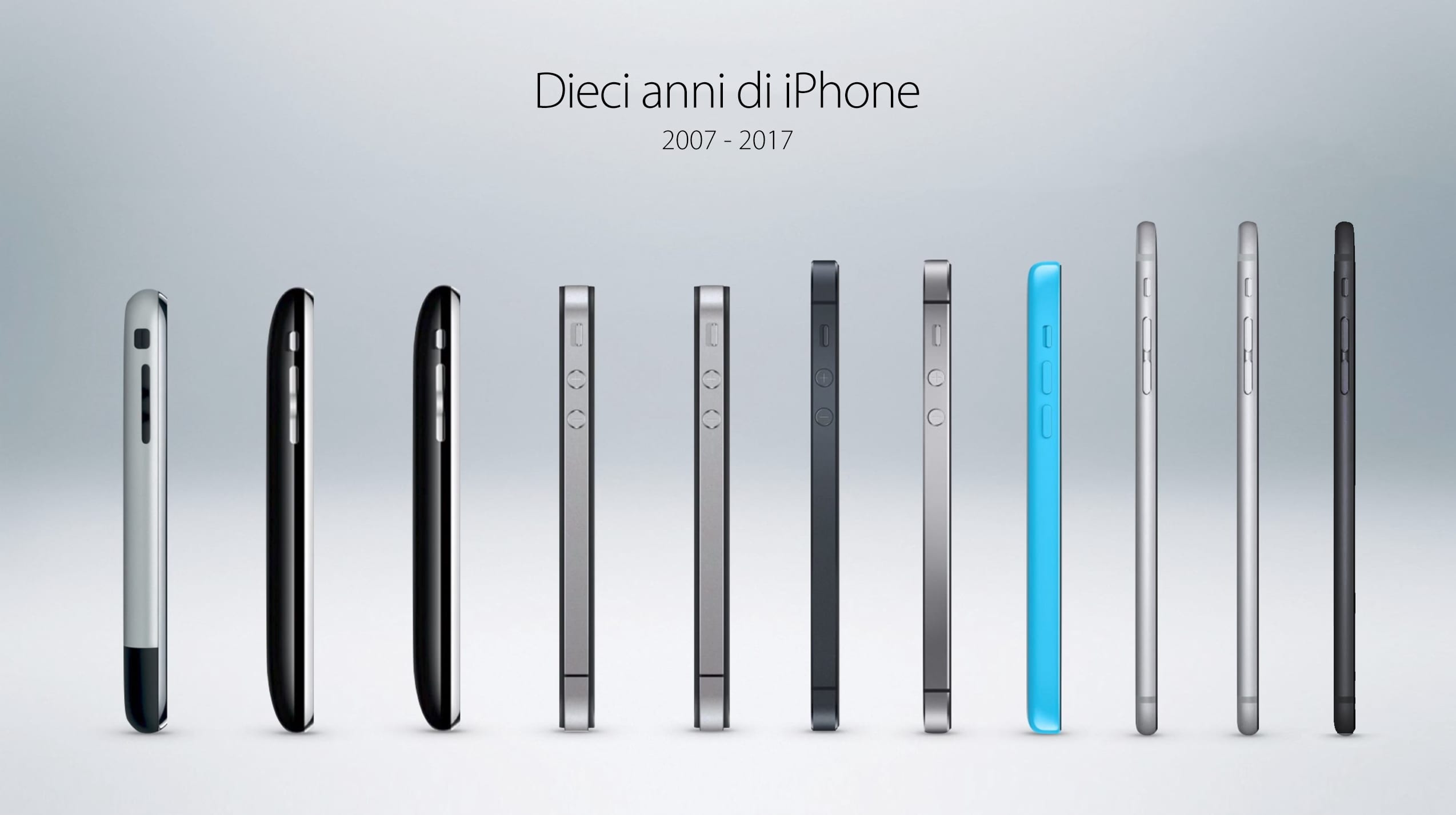 iphone 10 anni