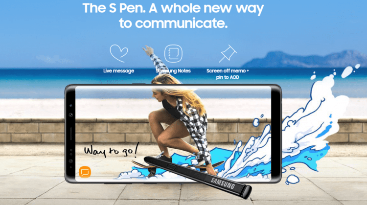 Galaxy Note 8 S Pen