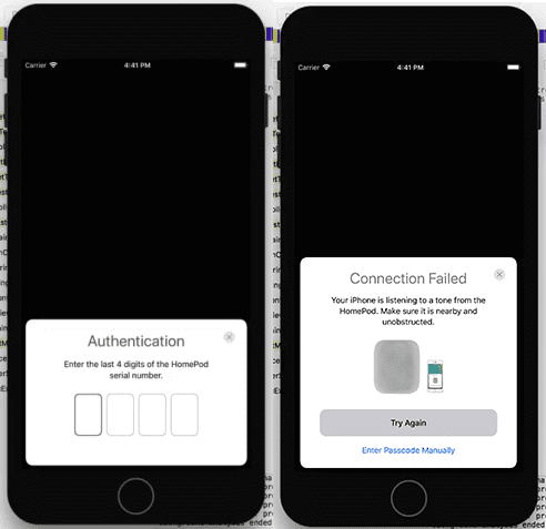 HomePod Authentication