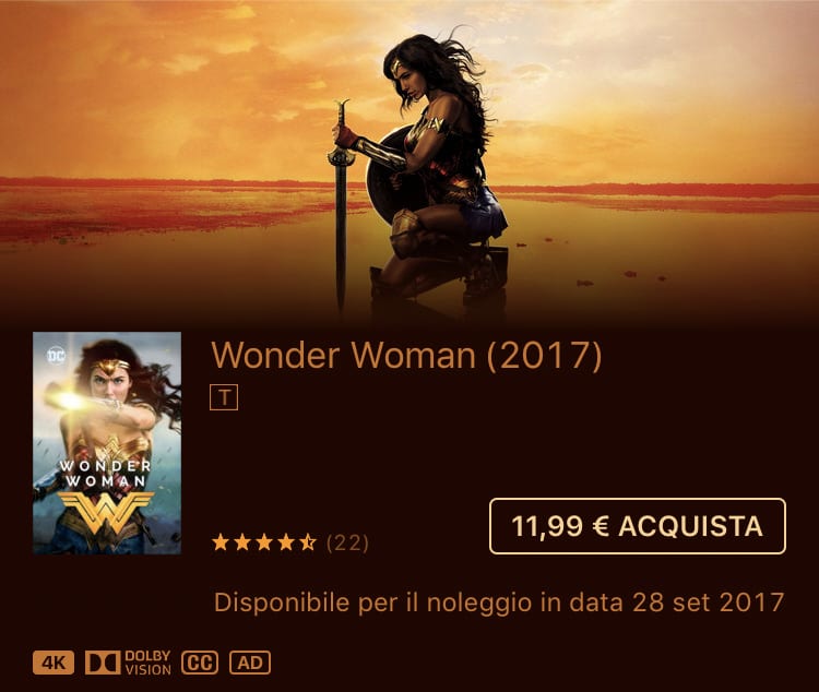 wonder woman 4K
