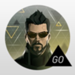 Icona dell'applicazione Deus Ex GO disponibile su App Store