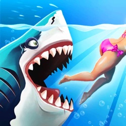 Icona dell'applicazione Hungry Shark World disponibile su App Store