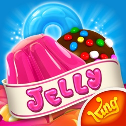 Icona dell'applicazione Candy Crush Jelly Saga disponibile su App Store