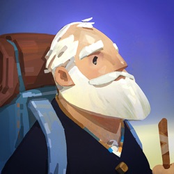 Icona dell'applicazione Old Man's Journey disponibile su App Store