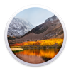 Icona dell'applicazione macOS High Sierra disponibile su App Store