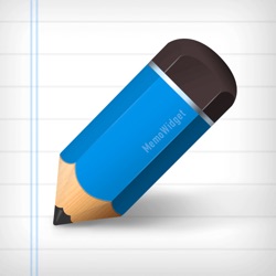 Icona dell'applicazione MemoWidget disponibile su App Store