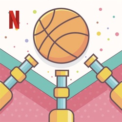 Icona dell'applicazione Shooting Hoops disponibile su App Store
