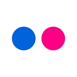 Icona dell'applicazione Flickr disponibile su App Store