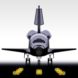 Icona dell'applicazione F-Sim Space Shuttle disponibile su App Store
