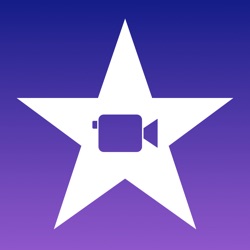 Icona dell'applicazione iMovie disponibile su App Store