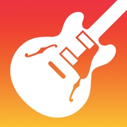Icona dell'applicazione GarageBand disponibile su App Store