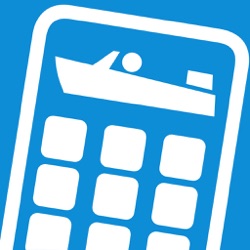 Icona dell'applicazione Boating Calcs disponibile su App Store