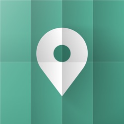 Icona dell'applicazione Pin Drop - Map, Plan & Share disponibile su App Store