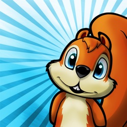 Icona dell'applicazione Nuts!: Infinite Forest Run disponibile su App Store