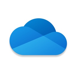 Icona dell'applicazione Microsoft OneDrive disponibile su App Store