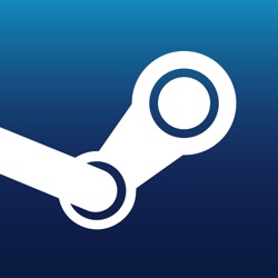 Icona dell'applicazione Steam Mobile disponibile su App Store