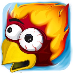 Icona dell'applicazione Gallina razzo (Rocket Chicken) disponibile su App Store