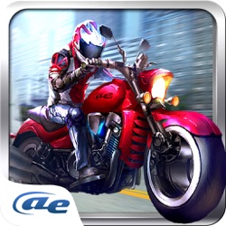 Icona dell'applicazione AE 3D Motor: Moto Bike Racing,Road Rage to Car Run disponibile su App Store