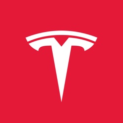 Icona dell'applicazione Tesla disponibile su App Store