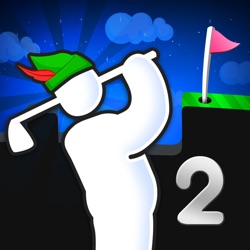 Icona dell'applicazione Super Stickman Golf 2 disponibile su App Store