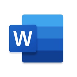 Icona dell'applicazione Microsoft Word disponibile su App Store